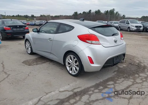 2012 Hyundai Veloster Base W/Black из США, поврежденный, VIN KMHTC6AD6CU081281